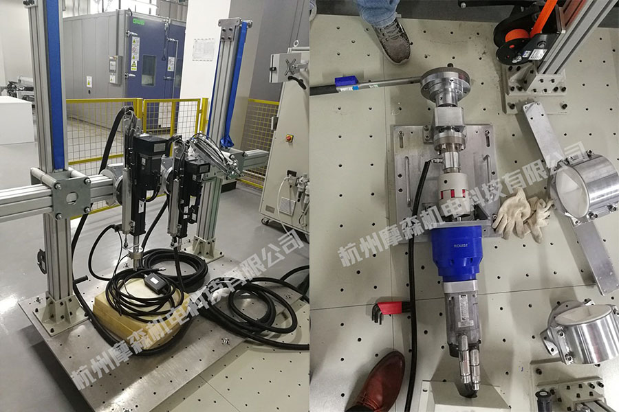 高低溫電機在汽車座椅旋轉疲勞測試
